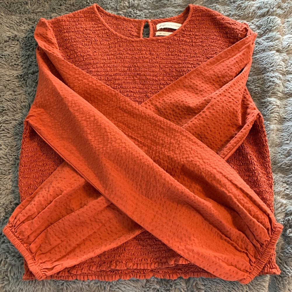 Urban Outfitters Brick Color Blouse
